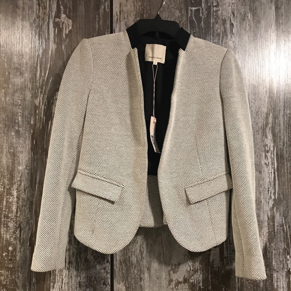 Rebecca Taylor Black and White Jacket